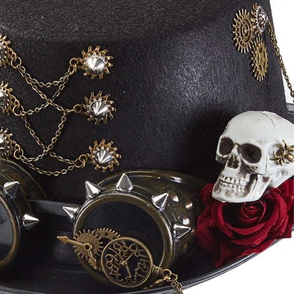 Steampunk Meister Top Hat
