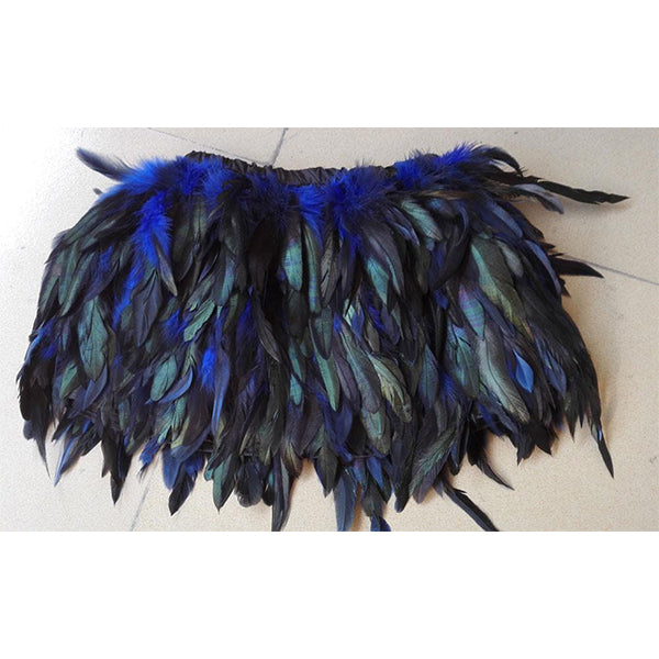 Handmade Mini Feather Skirt