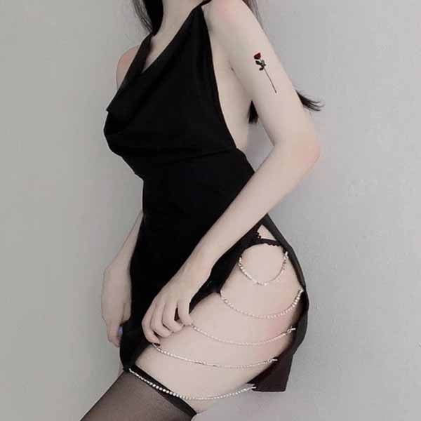 Sinful Seduction Gothic Lingerie