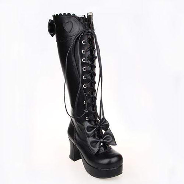 Lolita Bowtie Boots