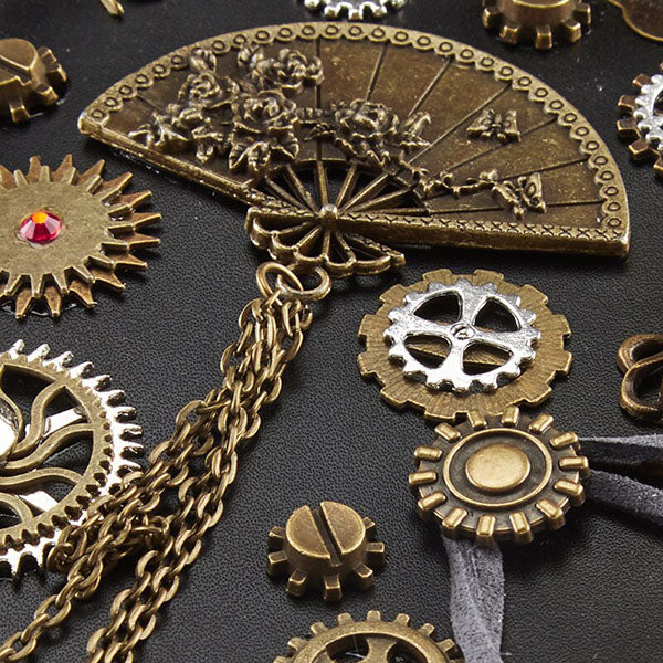 Test of Time Steampunk Leather Notebook