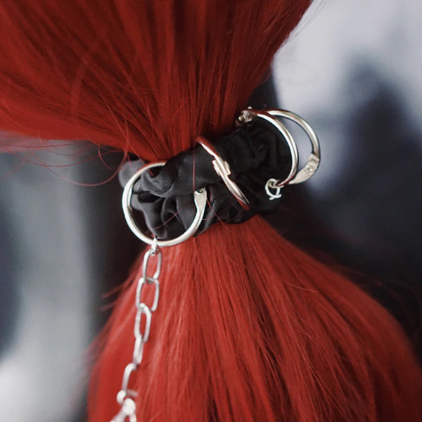 Gothic Skull Scrunchie