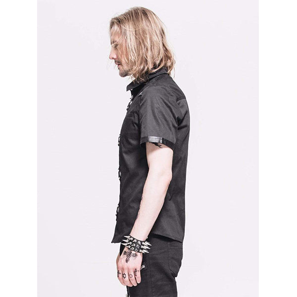 Devil Steampunk Black Shirt