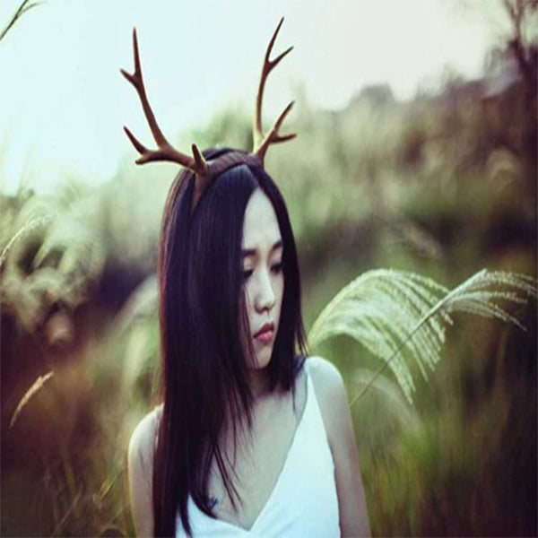 Brown Deer Horn Headband