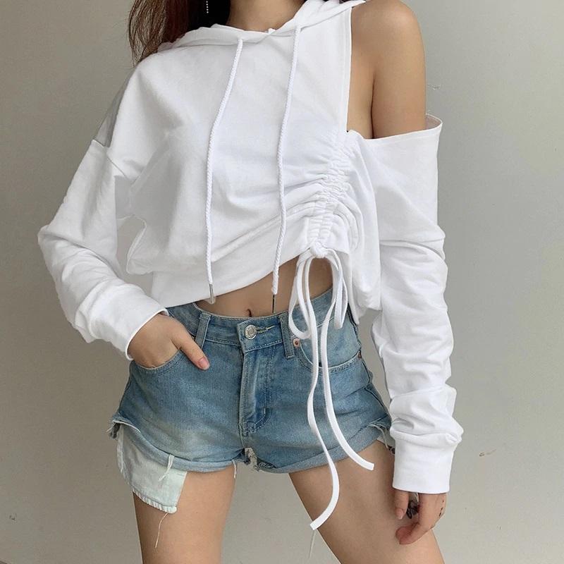 Asymmetric Kawaii Hoodie