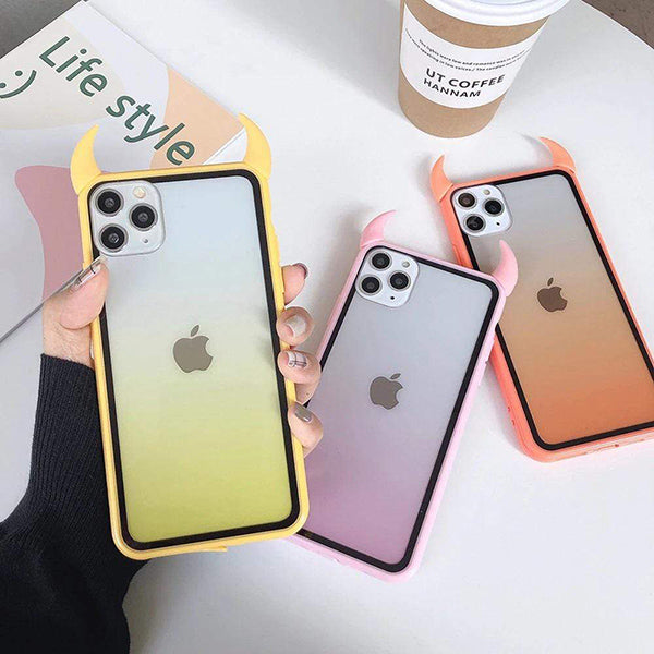 Cute Devil Horn Phone Case