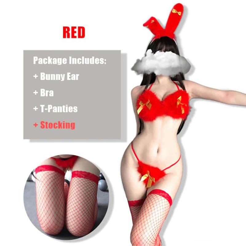 HexMas Bunny Lingerie Set