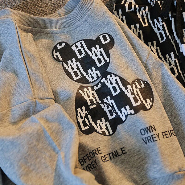 Bratty Bear Goth Kids Outfit