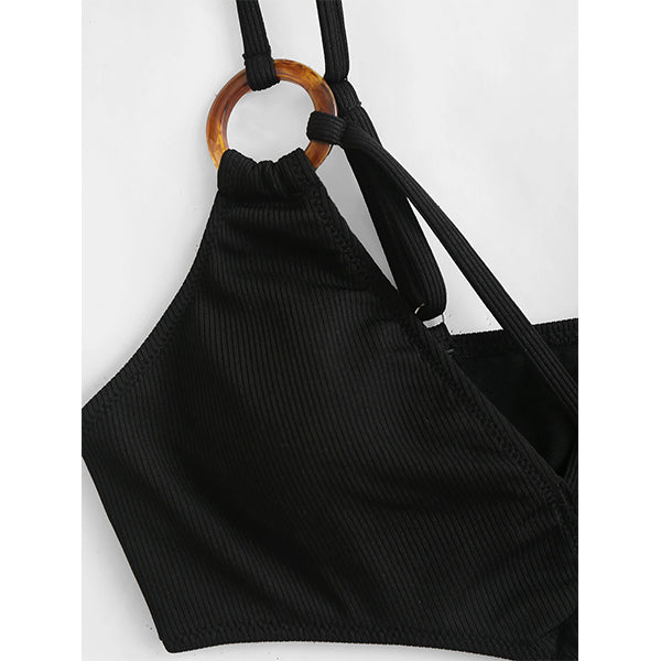 Halle Ribbed One-Piece Swimsuit