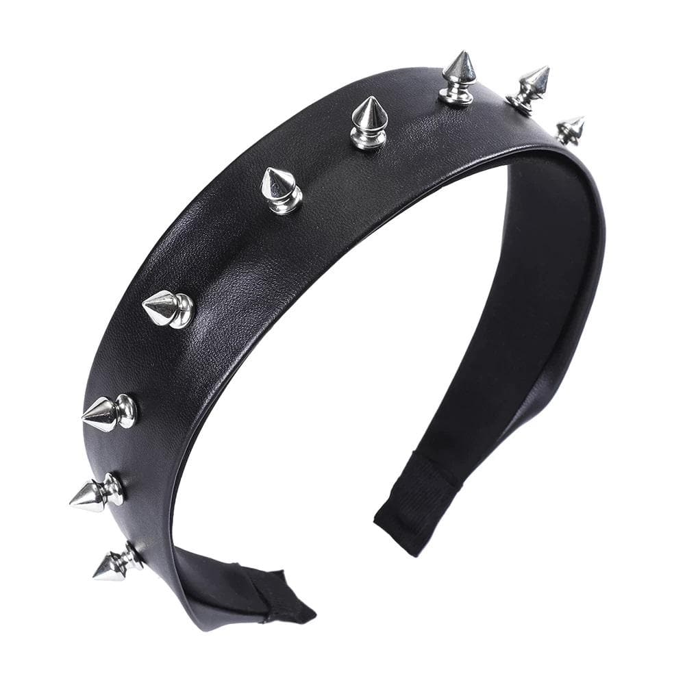 Gothic Punk Rivet Headband