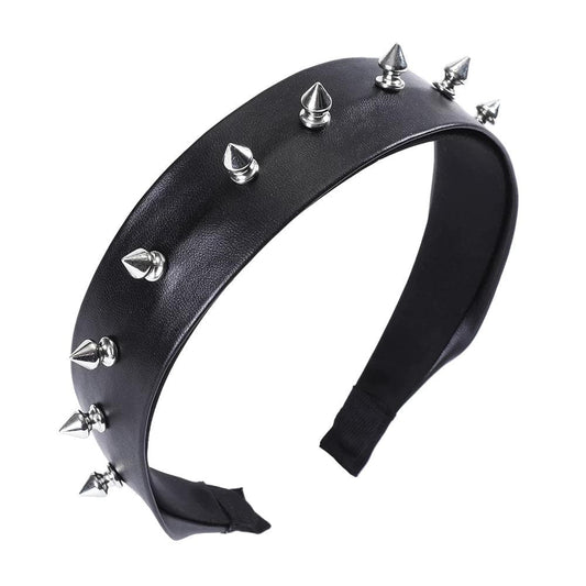 Gothic Punk Rivet Headband