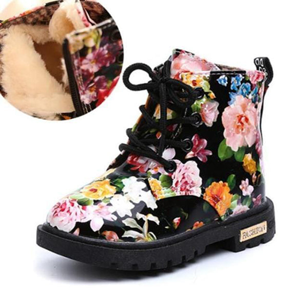 Little Soul Kids Leather Boots