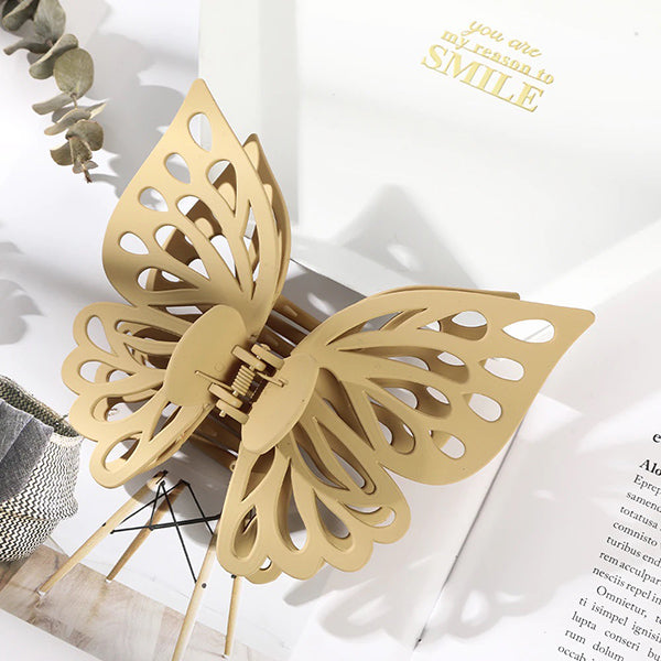 Gothic Butterfly Hair Claw Clip