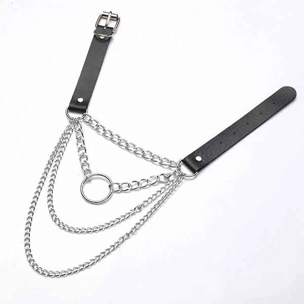Gothic Chain Choker Necklace