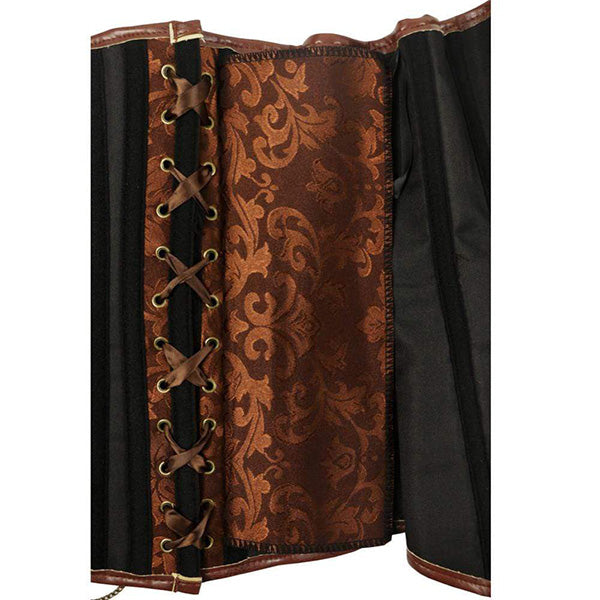 Sexy Jacquard Gothic Corset