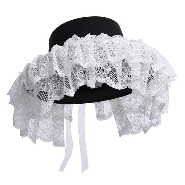 Vintage Black Veil Hat