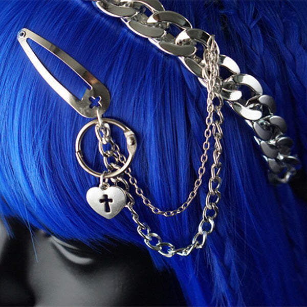 Silver Chain Link Headband