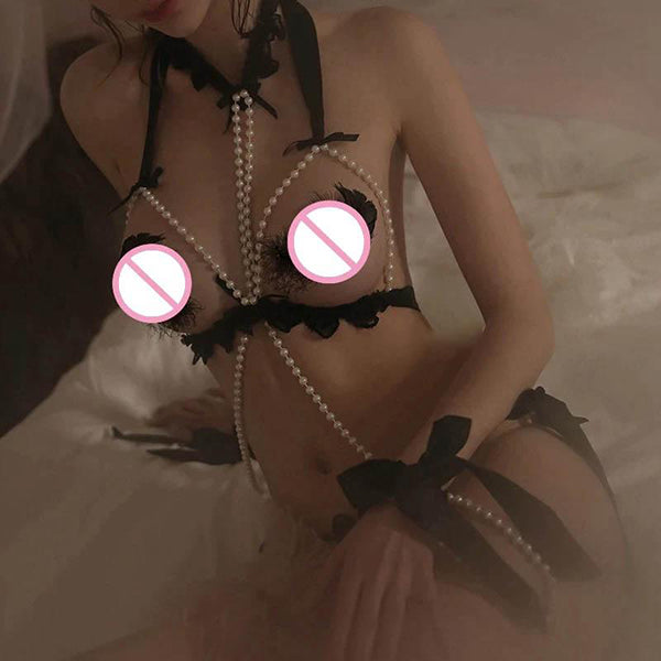 Wild Pearls Hot Lingerie