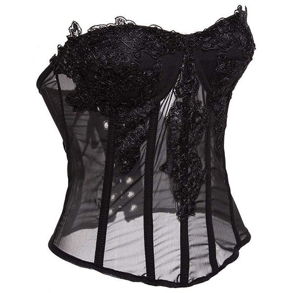 Sexy Floral Lingerie Corset