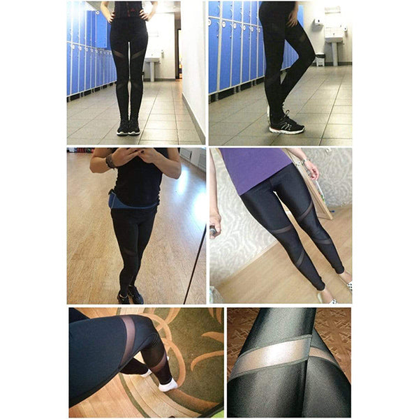 Straight Stuntin' Mesh Leggings