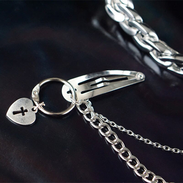 Silver Chain Link Headband