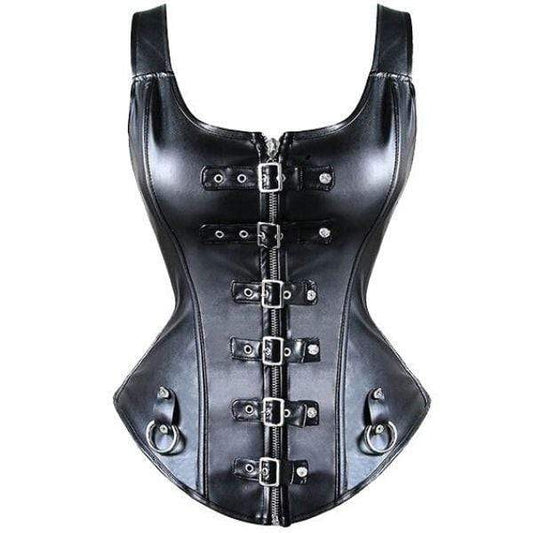 Gothic/Steampunk Steel Boned Waist Trainer Corset 1