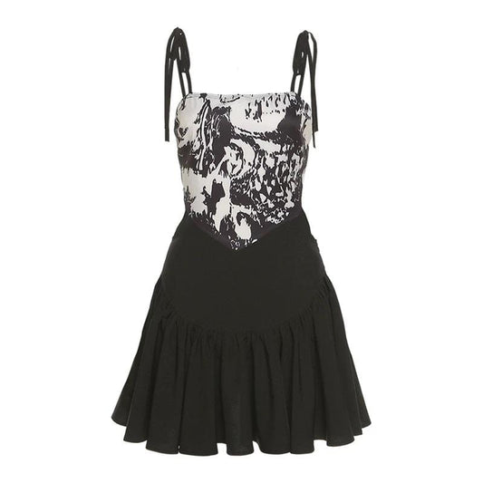 Hellish Gal Goth Mini Dress
