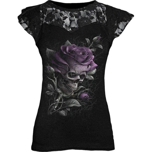 Dream Black Lace Shirt