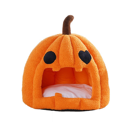 Pumpkin Cat Cave