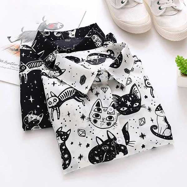 Felicia Cat Blouse