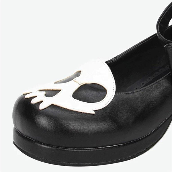Devil Skull Lolita Shoes
