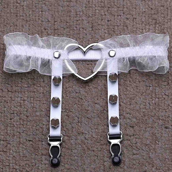 Love Punk Gothic Leg Garter