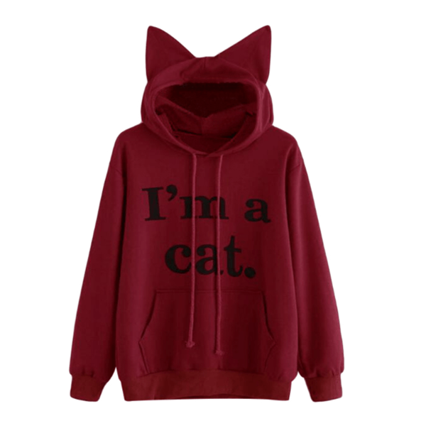 Dark Heart Cat Hoodie