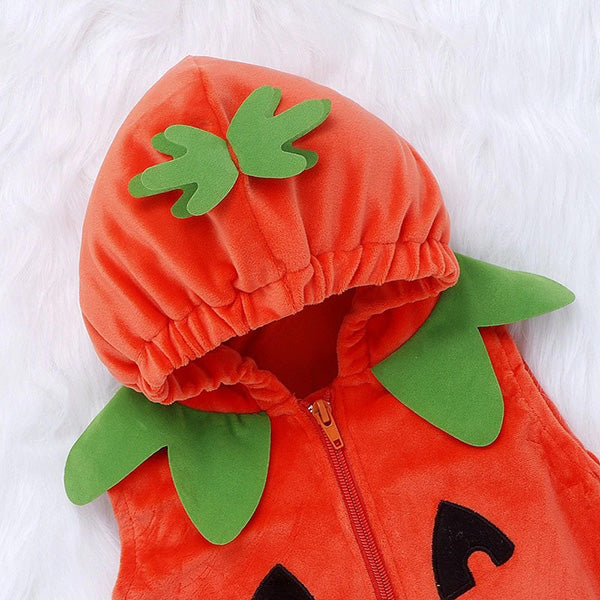 Baby Pumpkin Romper Costume