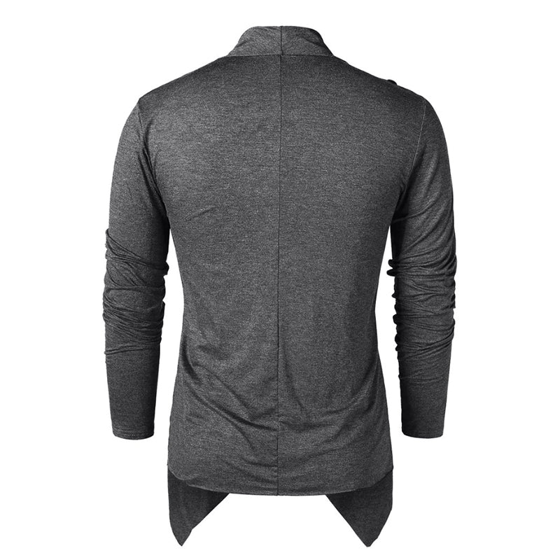 Gothic Long Sleeve Irregular Shirt