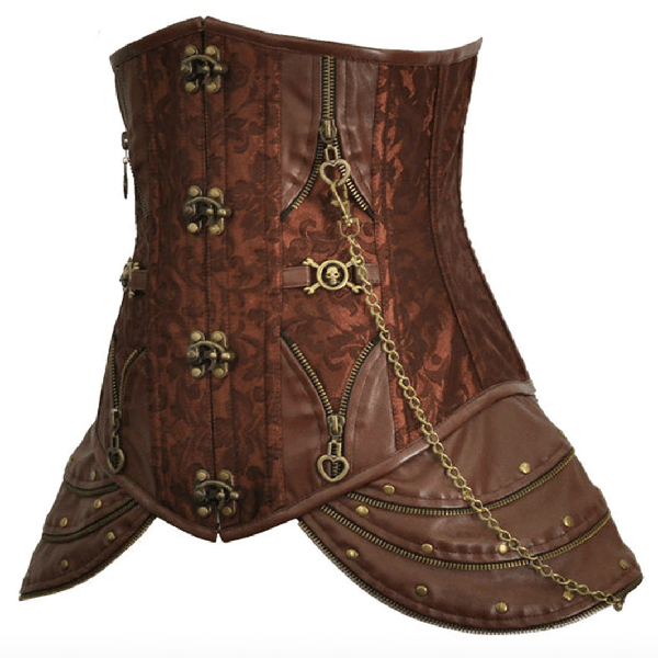 Hellebore Gothic Underbust Corset Steel Bone