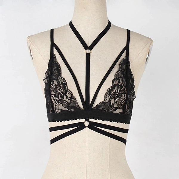 Strap Tease Cage Bra