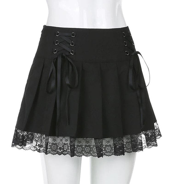 Sweet Gothic Academia Skirt