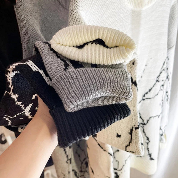 Lightning Harajuku Oversized Sweater