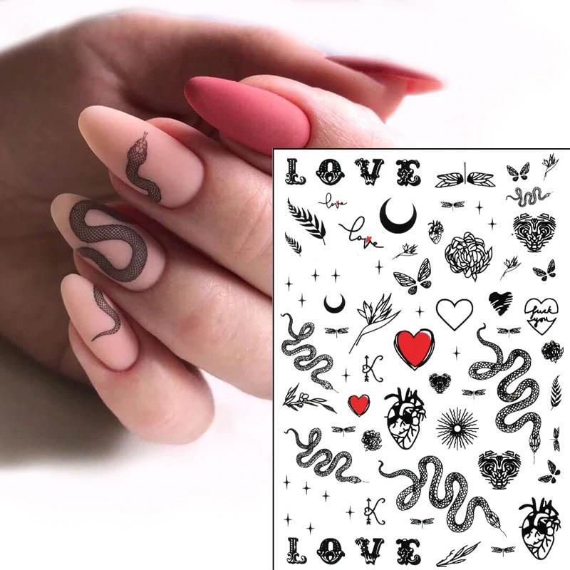 Serpent Nail Art