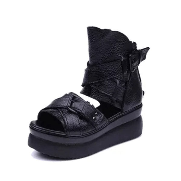Fearless Leather Sandals