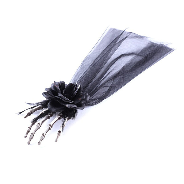 Ghost Veil Hair Clip / Brooch