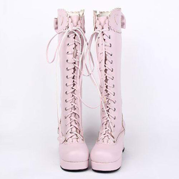 Lolita Bowtie Boots