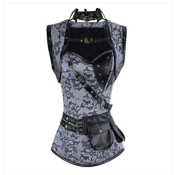 Gothic/SP Tribulations Steel Boned Corset