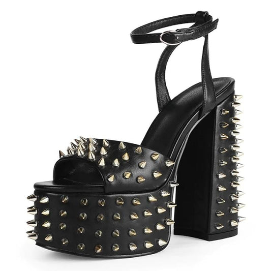 Hell's Thorns Platform Sandals