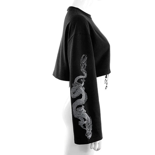 Memento Crop Sweatshirt