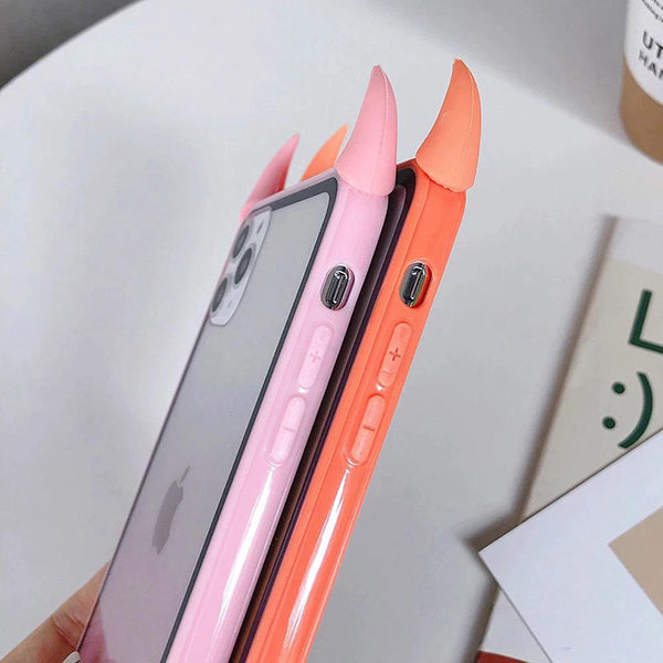 Cute Devil Horn Phone Case