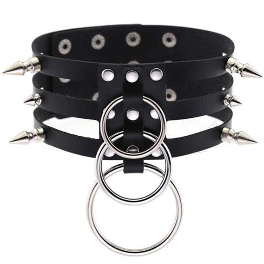 Nightfall Leather Choker