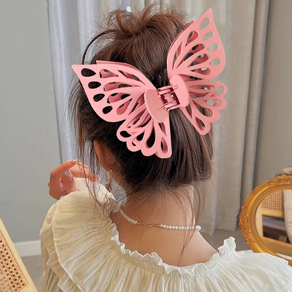 Gothic Butterfly Hair Claw Clip