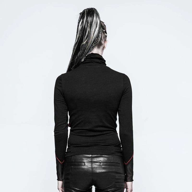 Rebel Punk Knit Mesh Shirt
